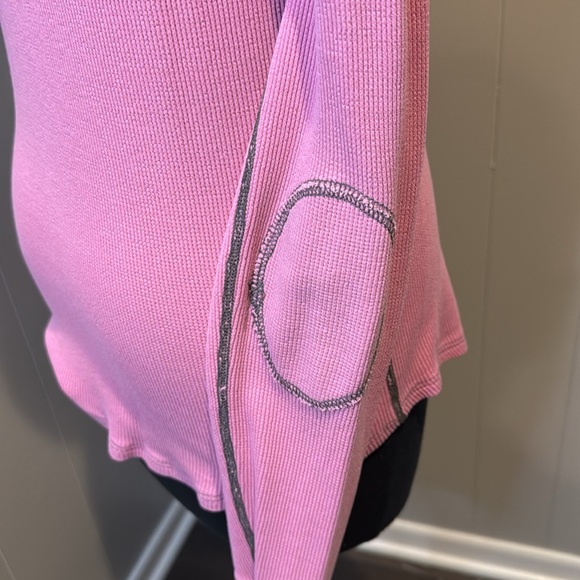 Three Dots Women’s Extra Large Waffle Knit Hoodie Sweater Button Down Fitted - Picture 4 of 8